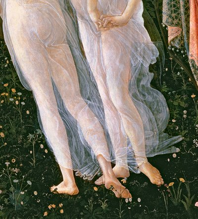 Primavera, (detail) by Sandro Botticelli